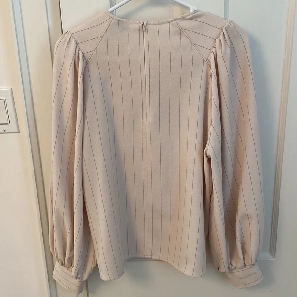 Ganni Heavy Crepe Blouse - Picture 6 of 7